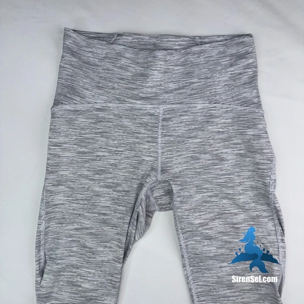 1085 lululemon Train Times 7/8 Pant High Rise - 6 - Wee Are From Space Ice Gray